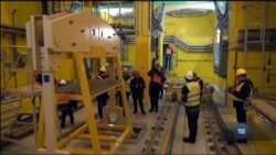 У Чорнобилі на сховищі відпрацьованого ядерного пального триває етап випробувань. Відео У Чорнобилі на сховищі відпрацьованого ядерного пального триває етап випробувань. Відео