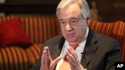 ကုလသမဂ္ဂ အတွင်းရေးမှူးချုပ် Antonio Guterres