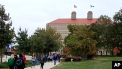 资料照:堪萨斯大学校园