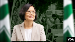 台湾总统当选人蔡英文 (资料照片)