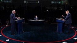 Аналітики кажуть, що час дебатів між Трампом і Байденом є ключовим для впливу на голоси виборців. Відео Аналітики кажуть, що час дебатів між Трампом і Байденом є ключовим для впливу на голоси виборців. Відео