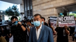 黎智英谴责港府“法律骚扰”流亡议员遭冻结财产株连家人 黎智英谴责港府“法律骚扰”流亡议员遭冻结财产株连家人