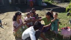 ရခိုင်စစ်ဘေးရှောင် တသိန်းကျော်ပြီ ရခိုင်စစ်ဘေးရှောင် တသိန်းကျော်ပြီ