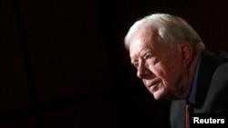 Колишній президент США Джиммі Картер під час інтерв'ю виданню Reuters 12 січня 2012 року