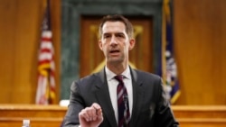 资料照:共和党联邦参议员科顿(Sen. Tom Cotton, R-AR)