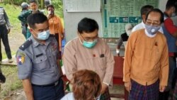 ဖားကန့်စုံစမ်းရေးအဖွဲ့ ကွင်းဆင်းစစ်ဆေးနေ ဖားကန့်စုံစမ်းရေးအဖွဲ့ ကွင်းဆင်းစစ်ဆေးနေ