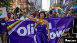 华裔邹至蕙(Olivia Chow)2023年6月26日当选为加拿大最大城市多伦多市的市长。(路透社)