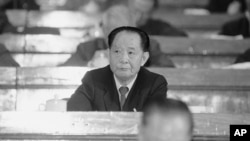 前中共总书记胡耀邦(资料照片)