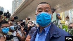 资料照:香港壹传媒创办人黎智英