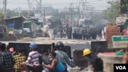 မန္တလေးမြို့ဆန္ဒပြပွဲ မြင်ကွင်း။ (မတ် ၃၊ ၂၀၂၁)