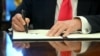 美国总统特朗普宣布3月4日起对中关税再加10% 中方威胁采取反制措施。(法新社:2025年2月25日)