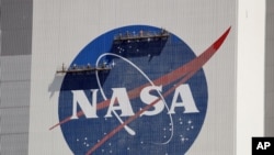 肯尼迪航天中心的美国航空航天局(NASA)标志。